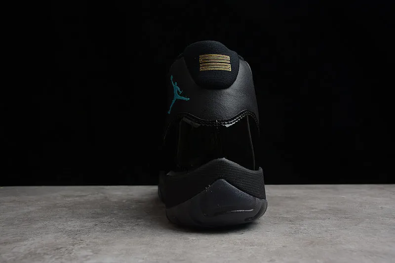 AIR JORDAN 11 RETRO BLACK/GAMMA BLUE-VARSITY MAIZE