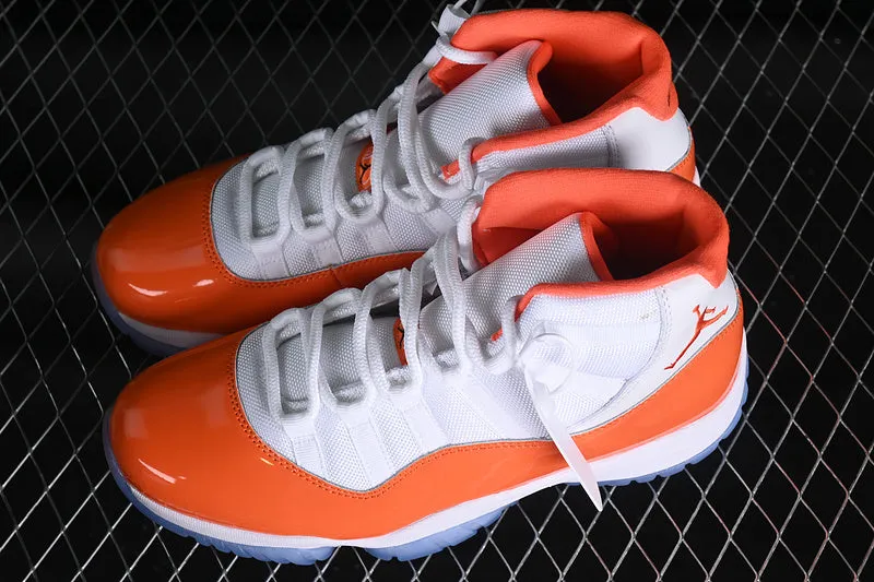 AIR JORDAN 11 RETRO WHITE/ORANGE