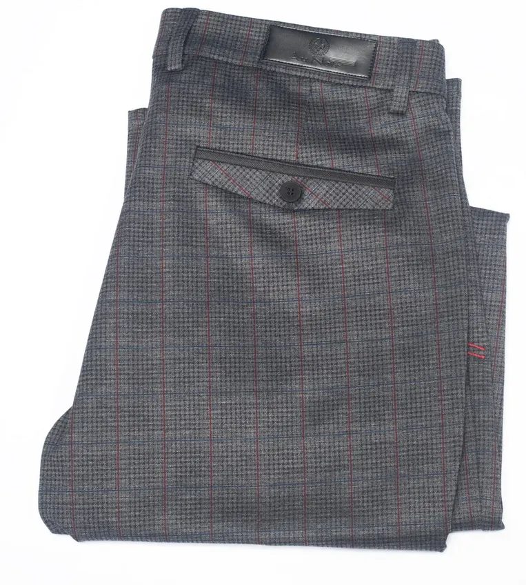 Au Noir Pants Beretta Taylor, Dark Grey Multi