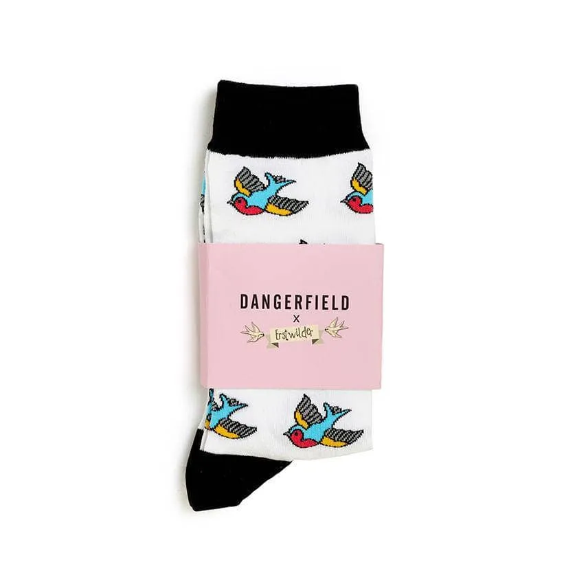 Betty Jo Sparrow Socks