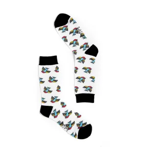 Betty Jo Sparrow Socks