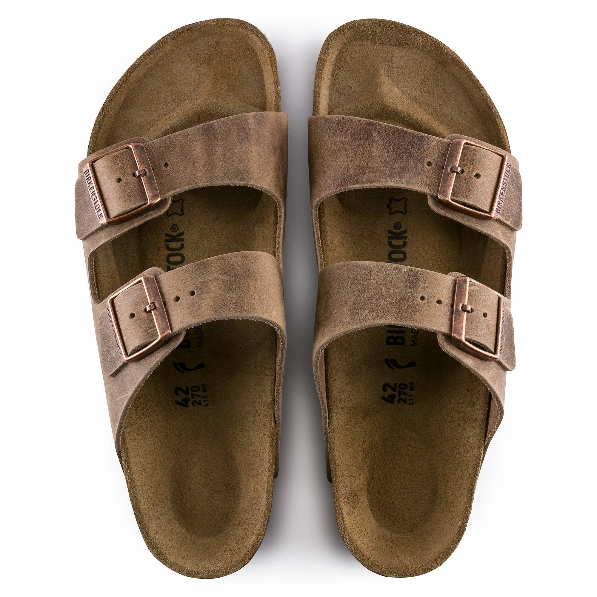 Birkenstock Arizona Tobacco Leather