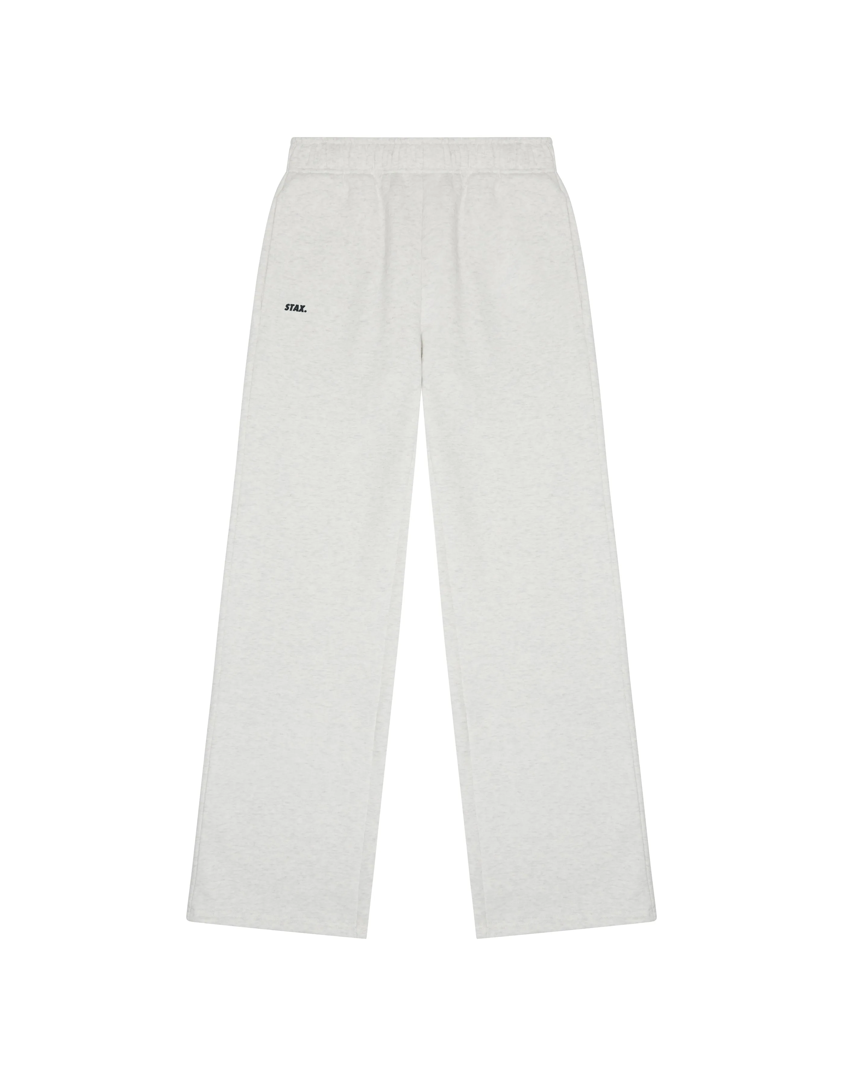 Classic Straight Leg Jogger - Light Grey/Black