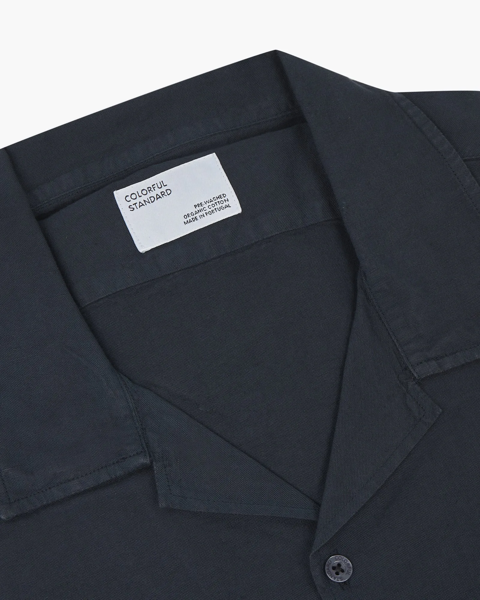 Colorful Standard Linen Shirt - Navy Blue