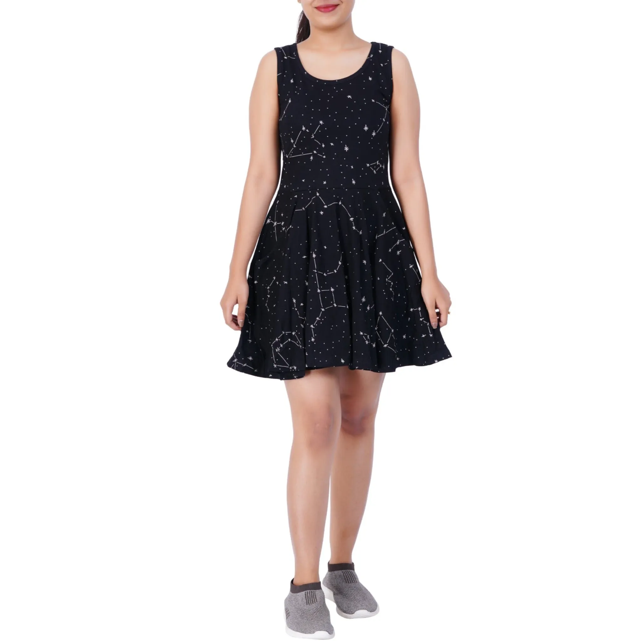 Constellations Glow-in-the-Dark Skater Dress