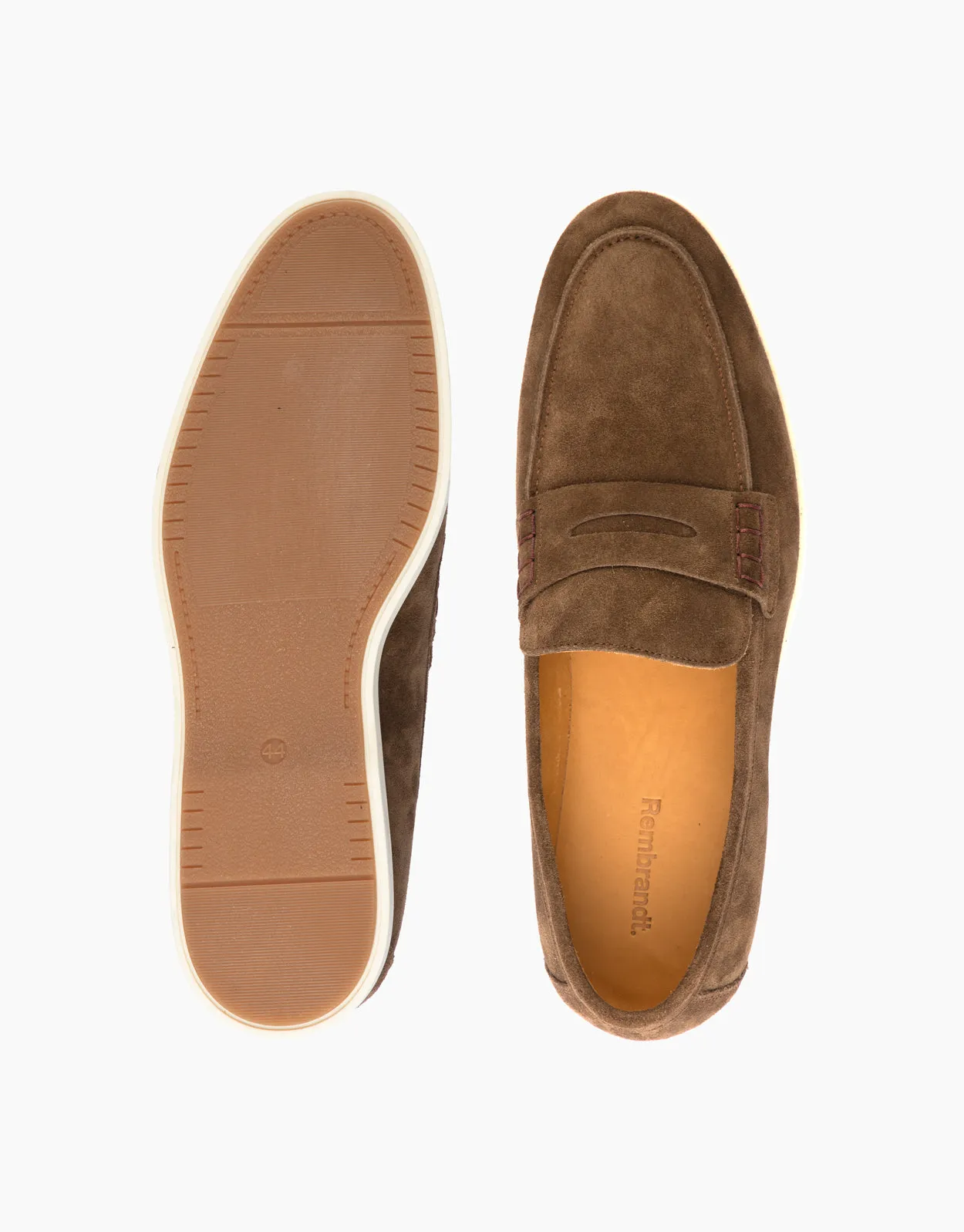 Havana Brown Suede Casual Loafer