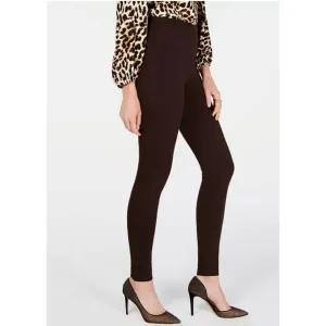 INC Pull On Skinny Ponte Pants French Roast