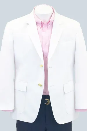 "Winston" Men's White Blazer