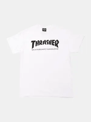 Thrasher Skate Mag Tee - White