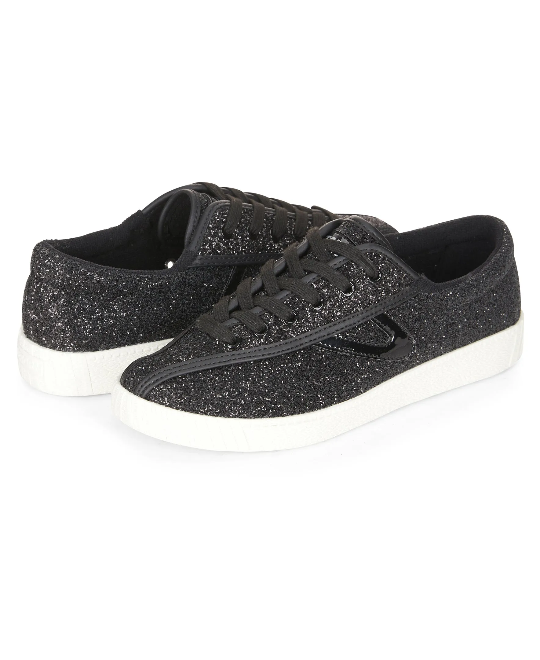 Tretorn Women's Sneakers Nylite Glitter Black