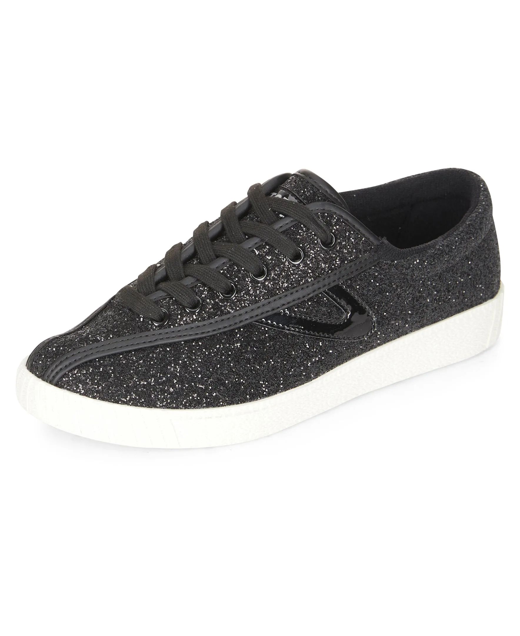 Tretorn Women's Sneakers Nylite Glitter Black