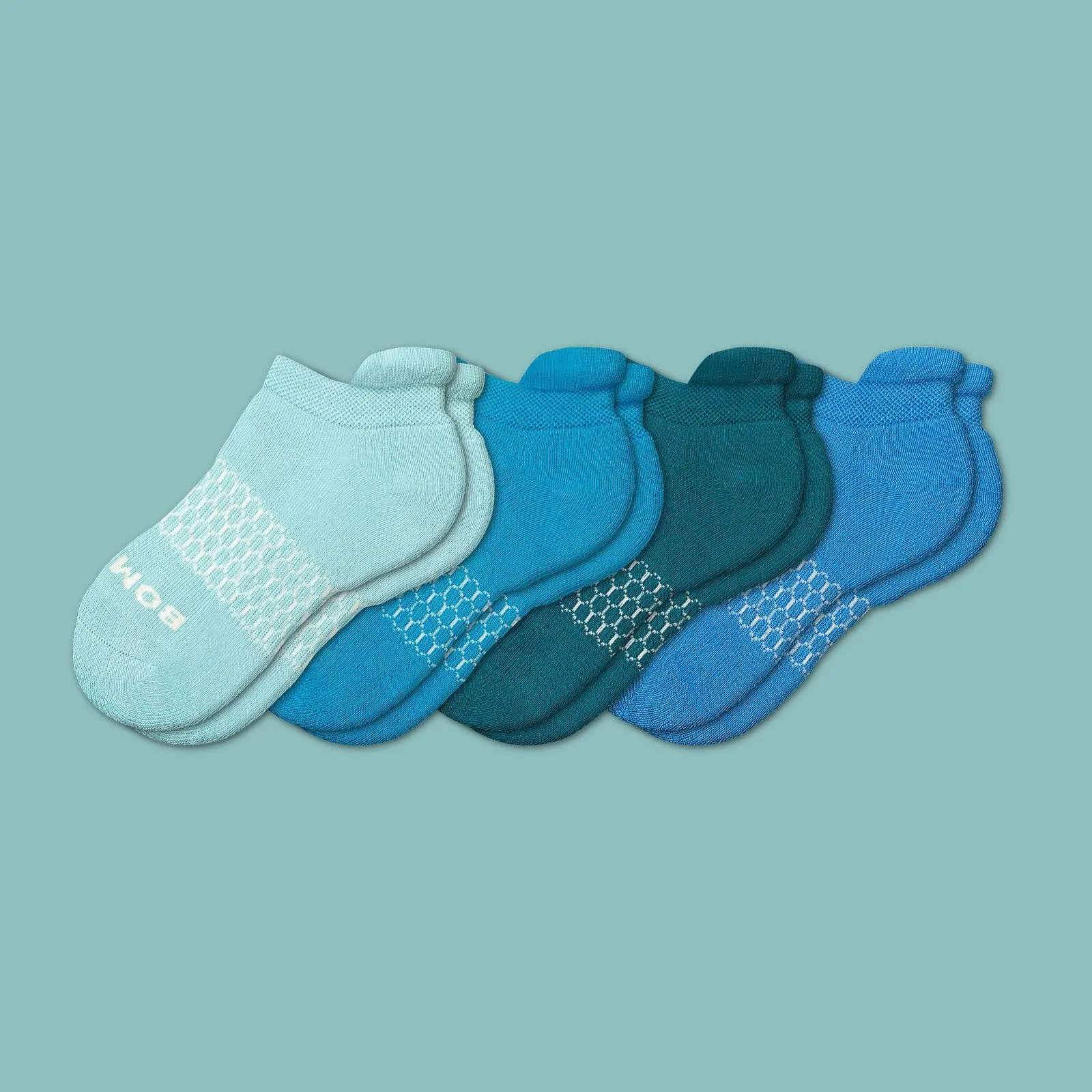 Youth Solids Ankle Sock 4-Pack