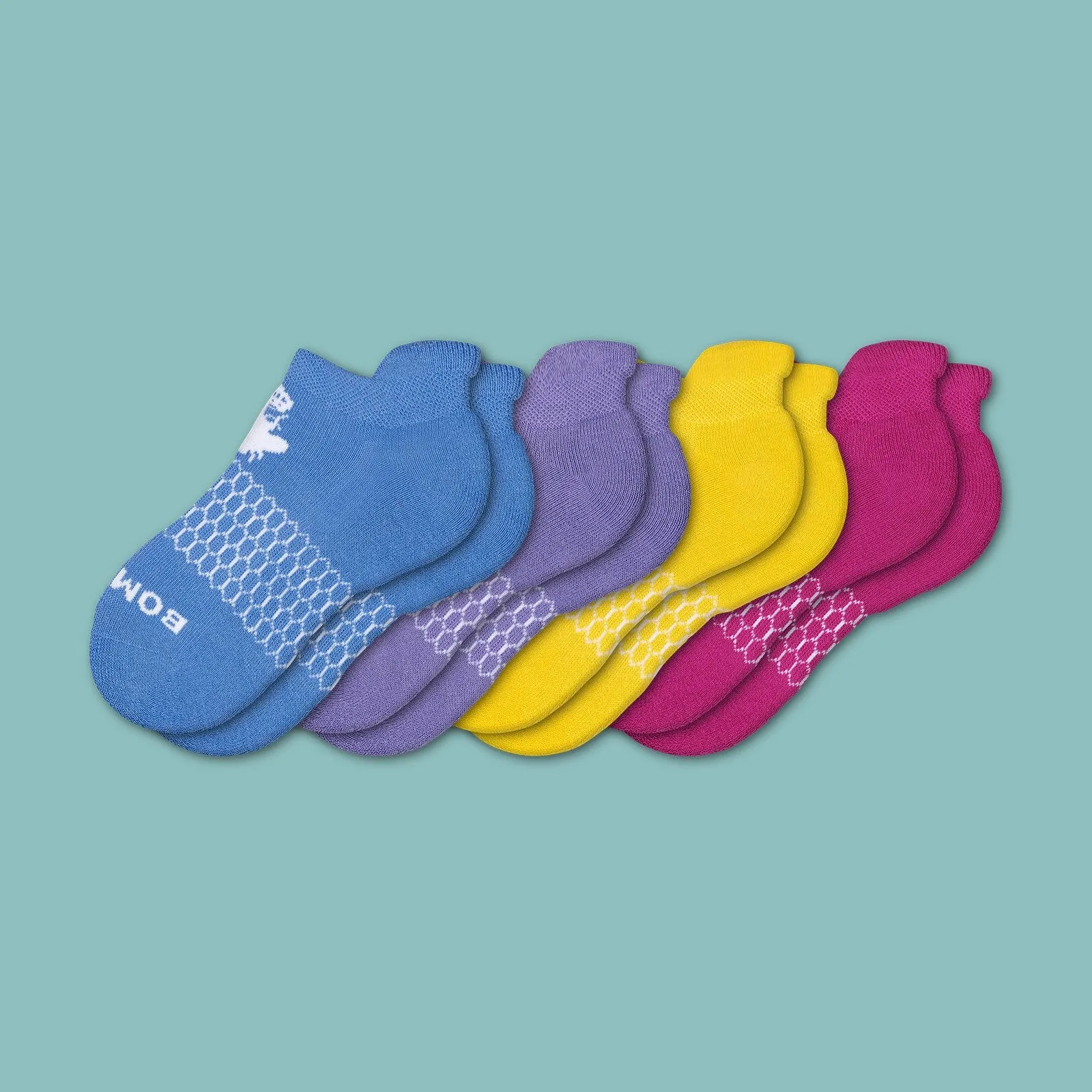 Youth Solids Ankle Sock 4-Pack